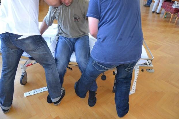 Noticia Sergas Galicia2 Entrenamiento de bastón BONOWI